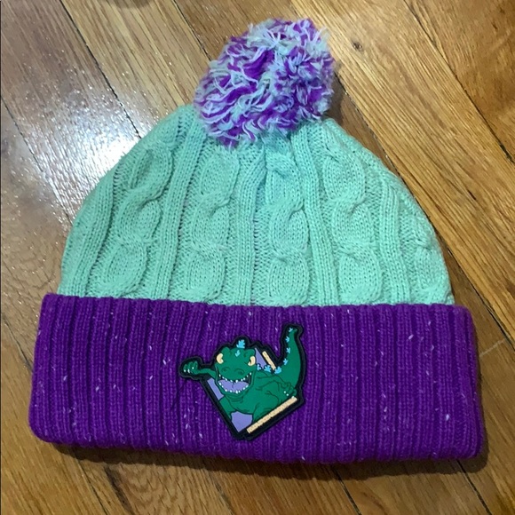 Nickelodeon Accessories - Rugrats Reptar Beanie! Nickelodeon Accessories - Rugrats Reptar Beanie!